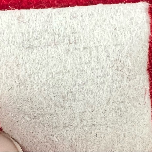 Vintage Russell Scott Women’s 80’s Wool Coat Red Black Single Breasted XL - Picture 13 of 13